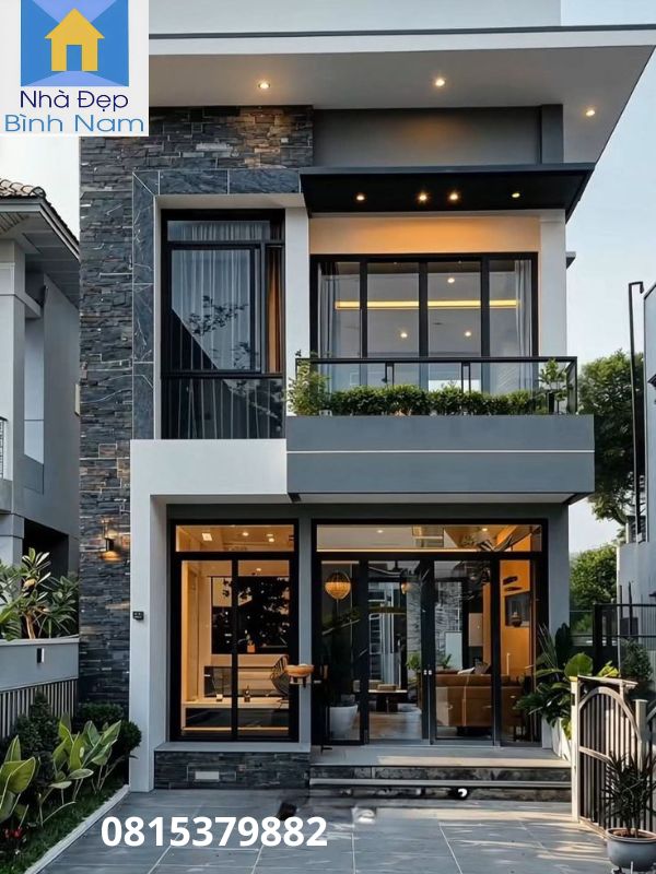 Thi công nhà đẹp lắp ghép tại Thuận An