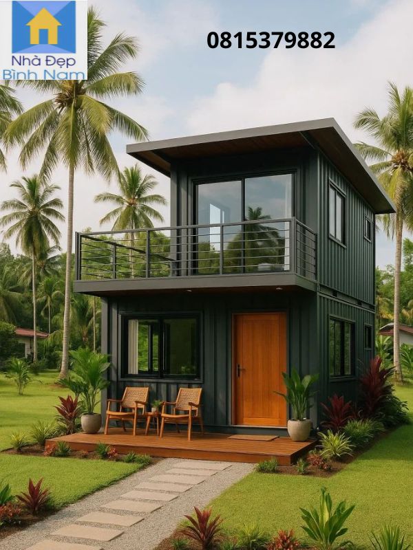 Thi công nhà đẹp lắp ghép tại Thuận An