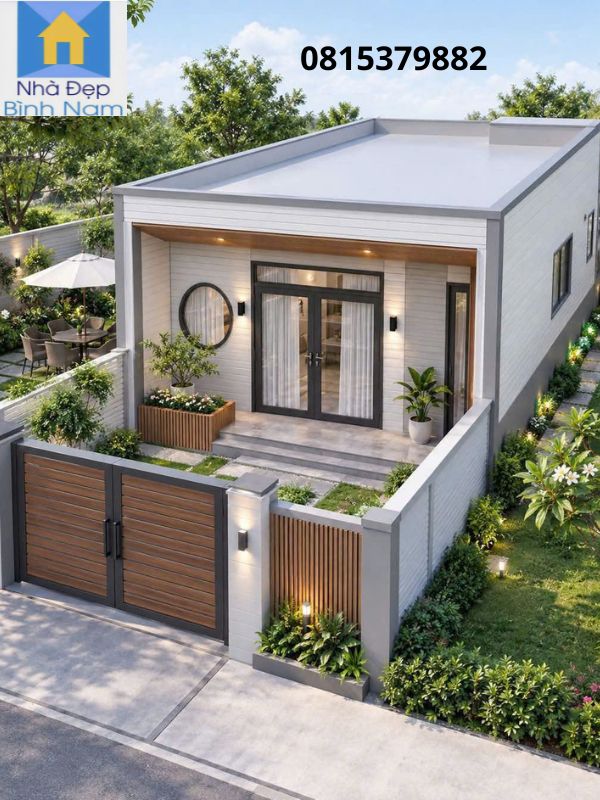 Thi công nhà đẹp lắp ghép tại Thuận An